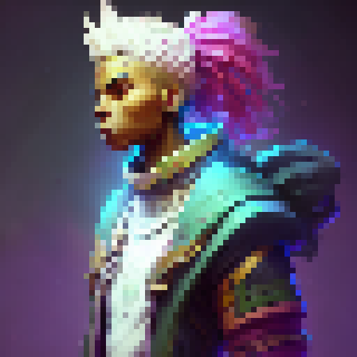 ekko from league of legends, vivid colors, full body, game art