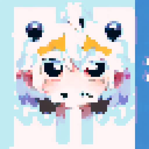 Using your preferred pixel art tool or image editor, create a pixel art skeleton with a resolution of 16x16 pixels. The skeleton should have a recognizable head, body, arms, and legs. Utilize a limited color palette and pay attention to pixel placement to achieve a clean and balanced composition. Feel free to add details like facial features, joints, or accessories to enhance the design. Once completed