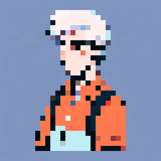 portrait of a man with salt and pepper hair, white button down shirt, no background