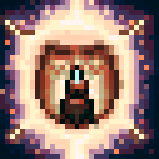 tall bearded man, big nose, wizard costume, frothy beer, pixel art, portrait, 