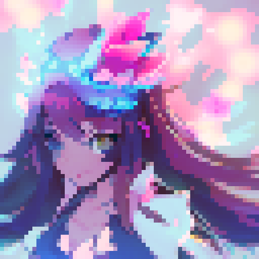 Spirit Blossom Ahri gracefully dances in a serene, mystical forest, surrounded by vividly colored cherry blossom petals and enchanted fireflies, her long flowing tails trailing behind her, all brought to life in a stunning anime style.