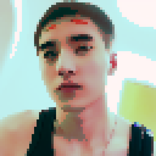 Futuristic, cybernetic samurai wielding neon katana in a bustling, neon-lit cityscape in a sleek, anime style.