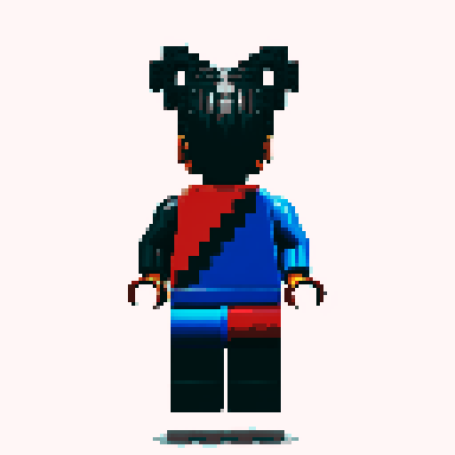 lego pixel characters, vibrant colors, blocky shapes, small plastic bricks, isometric perspective, retro video game, low resolution, 8-bit graphics, sharp edges, square grid, limited color palette, nostalgic feel, iconic lego logo, digital recreation, detailed textures, crisp lines, simplified forms, nostalgic gaming vibes