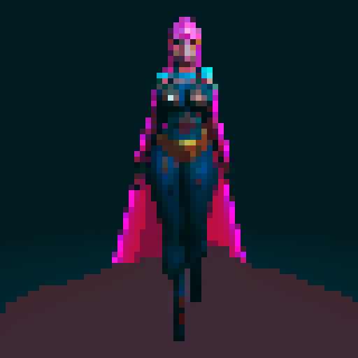 fantasy space woman avatar with big boobs