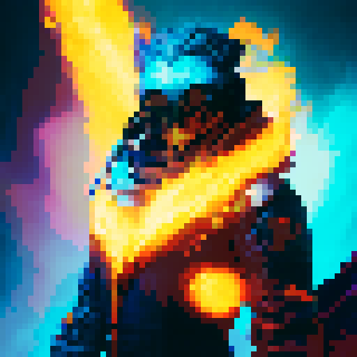 Ken's fiery fist collides with Sub-Zero's icy body in a dynamic, comic-book style illustration featuring bold lines and vibrant colors.