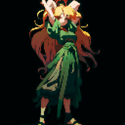 a mother with normal arms, legs and feet. normal features, full body