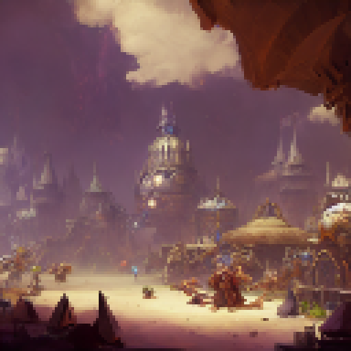 Dwarves and steam punk arena