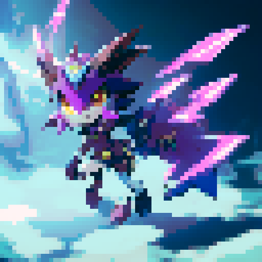 Veigar, the tiny yordle mage, casting a powerful lightning bolt in a dramatic, anime-inspired scene with vibrant colors and dynamic lines