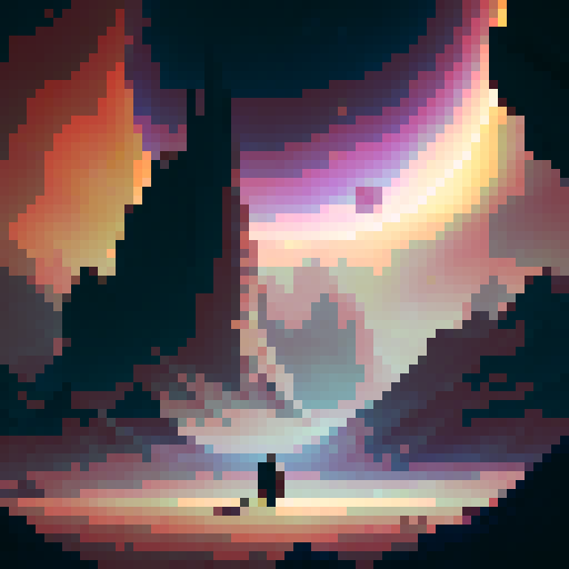 Beautiful planet inspired by The Little Prince