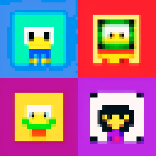 The four card suits, in colour, one in each quadrant of the image. Transparent background.