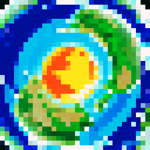 A few of the Earth from space from different angles of the planet