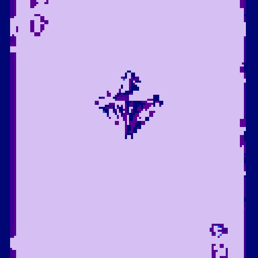 Create a purple amethyst gem in the center of the card