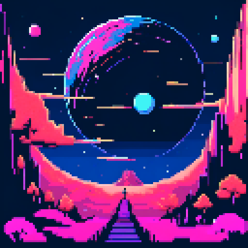 planet in space by kurzgesagt 