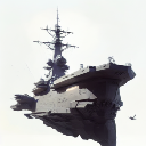 Create a vector illustration of sleek black warships cutting through rough waters, with jagged waves crashing against their hulls and ominous clouds looming in the background.