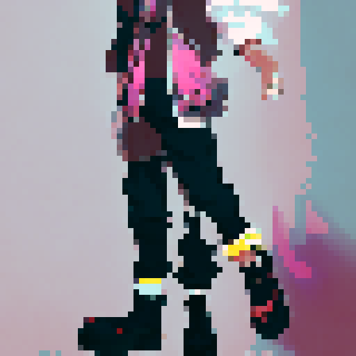 Modern day wizard dressed in vest and pants with boots