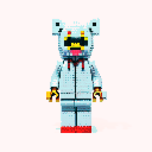 hoody pixel lego 