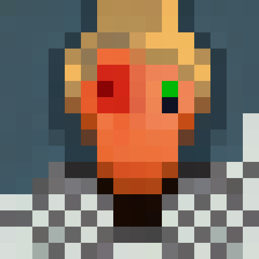 crypto punk style, pixel art, donald trump, 2024 hat, shirt, american flag, game icon, 16x16, close up, portrait