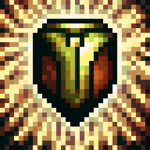 treasure chest, game icon, 32x32 pixel art, sRGB, skill art, close up, portrait, shiny gold, ornate lock, intricate carvings, wooden texture, glimmering gems, mysterious aura