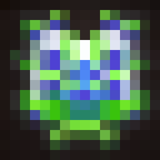 A sparkling crystal, surrounded by pulsing neon lights, is the centerpiece of a sleek, futuristic game icon that glows with electric energy.