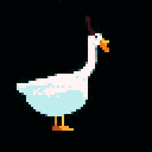 White goose
