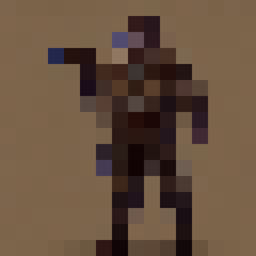 Spritesheet for a character for a fantasy rpg