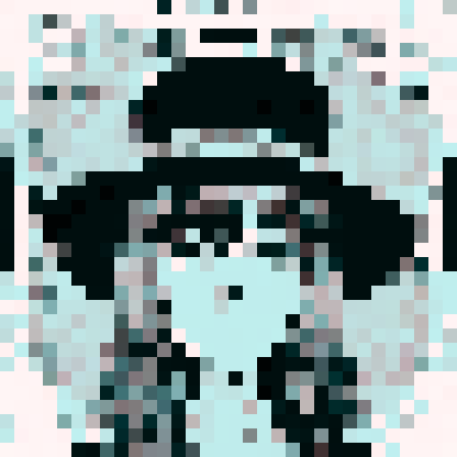 Female manga with hat