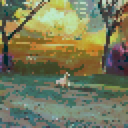 In the middle of the picture is a sheep