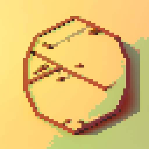 golden sand dunes, hexagonal map icon