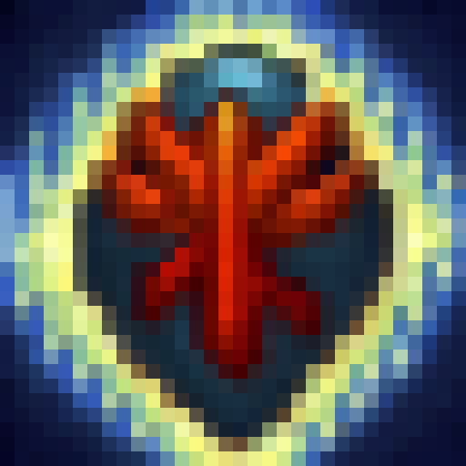 Icy blast freezes fiery foe in pixelated battle.