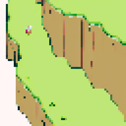 High cliff on the left hand side right hand side is the cliff in the sea in the middle there is a road