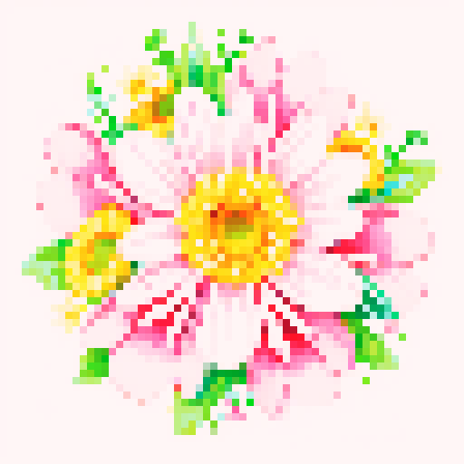 field flower bouquet, vibrant and delicate blossoms, soft and dreamy hues, reminiscent of a watercolor painting, closeup