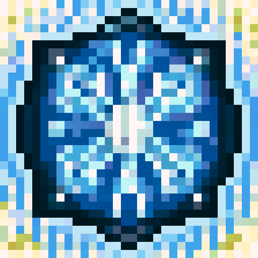 mayan stone wheel, herobrine from minecraft in the center, game icon, 32x32 pixel art, sRGB, skill art