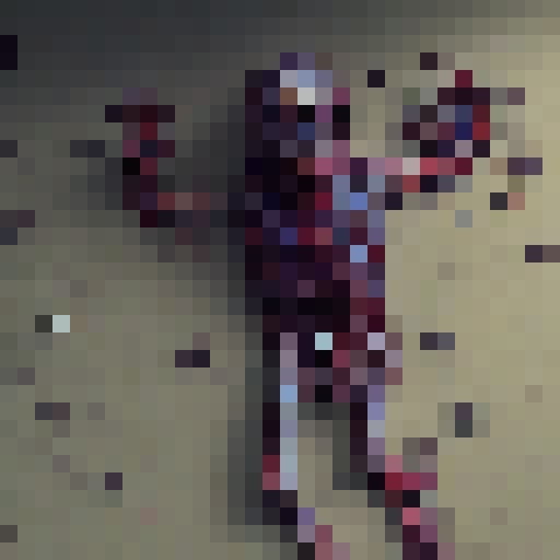 Top down view of a zombie, spritr, full body