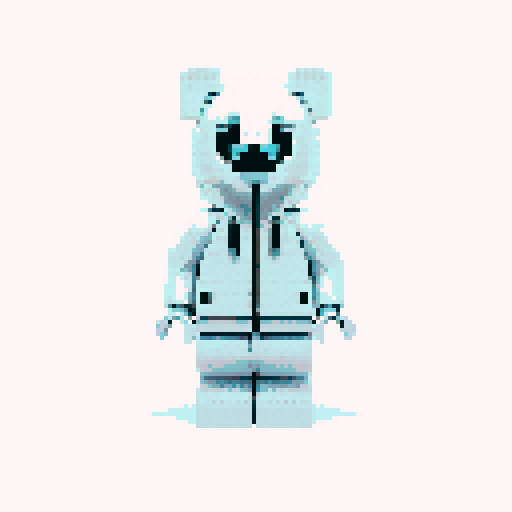 hoody pixel lego 