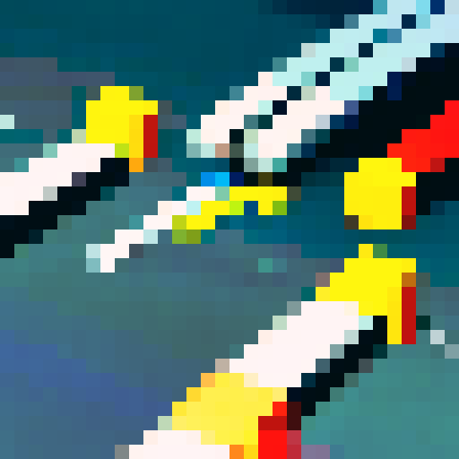 Conveyor belt, close up, arrows, directional movement, pixel art, sRGB