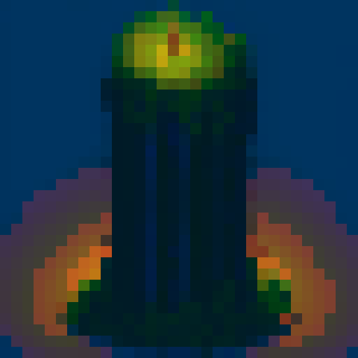 
"Hey Pixelfy! I'd like your assistance in creating a pixel art sprite of a stack of corpses with a creepy atmosphere. Please use dark and chilling colors to achieve the desired effect. The stack of corpses can have various shapes and sizes, with bodies stacked at different angles. If possible, add unsettling details like empty eyes or blood. I'm excited to see your artistic interpretation of this eerie image. Thanks!"