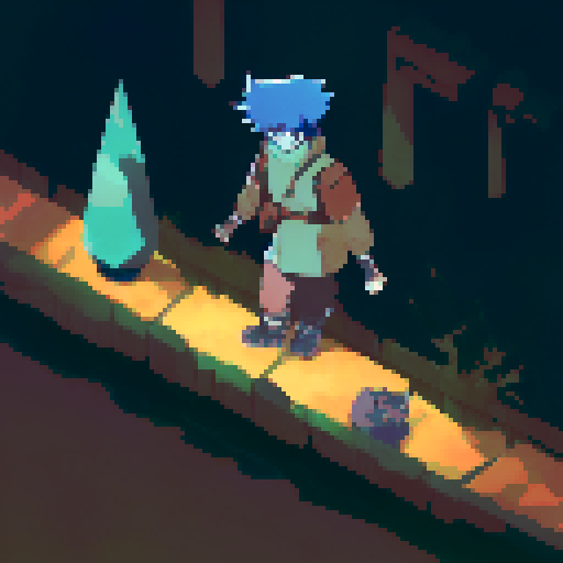 Hatake Kakashi with a black cat with yellow eyes on his shoulders in the himalayas