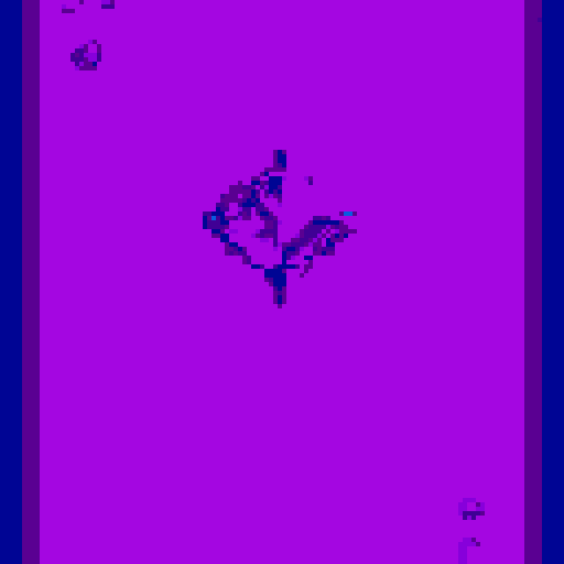 Create a purple amethyst gem in the center of the card