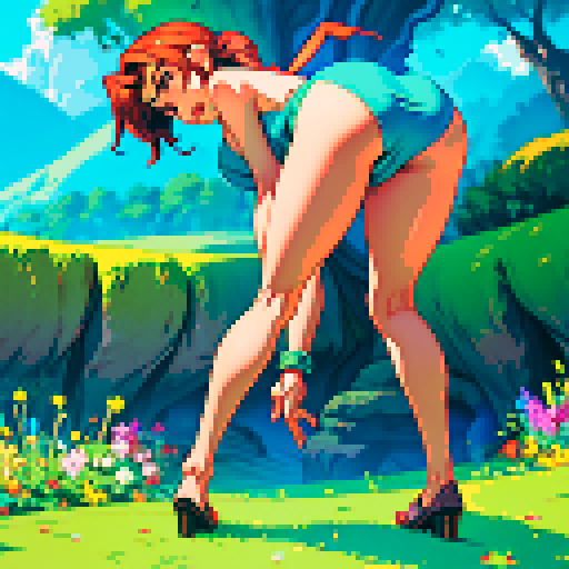 sexy naked woman bent over