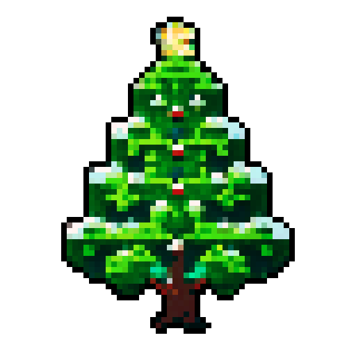 green grain tree with snow