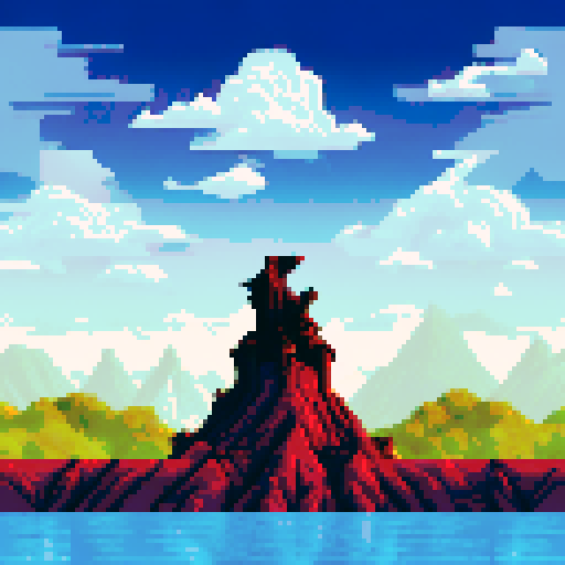 Pixel art game of thrones, iron throne