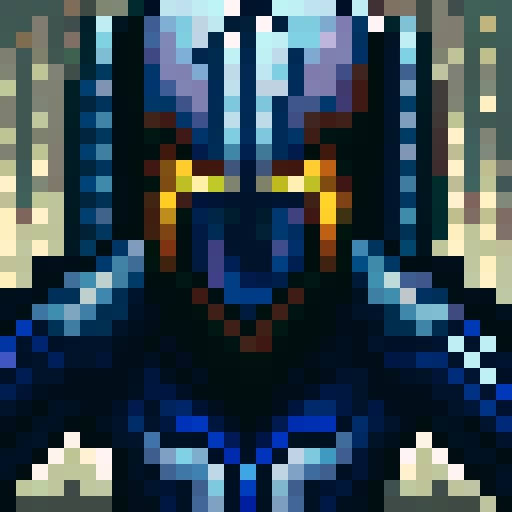 grim vampire hunter game 32x32 pixel art, game icon, skill art, close up, portrait