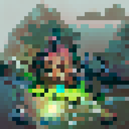 a goblin with a sword in his hand