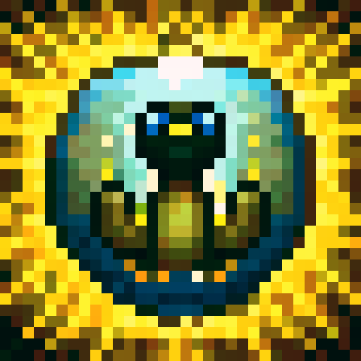 A sunglasses wearing platypus with a solid yellow background