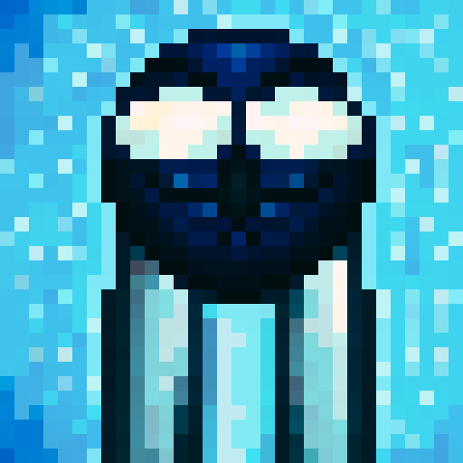 light blue background