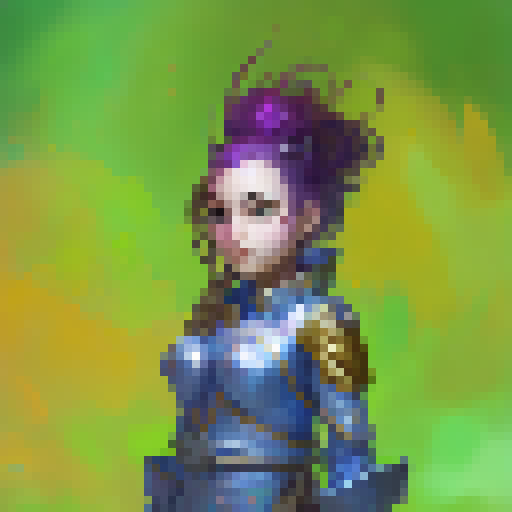 Fantasy soldier with gleaming armor, wielding a sharp spear and sturdy shield, charging into battle amidst a colorful world of dragons and magic, in the vibrant art style of Advance Wars.