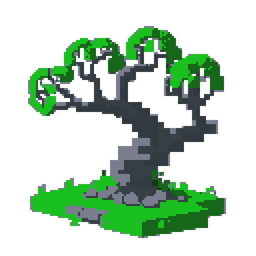 2d grey stone rubble in an ancient english style. Old and crumbling but still upright. Green vines crisscross it. Usable as an asset (clear, thick lines and a white background). Put a black stroke around the composition