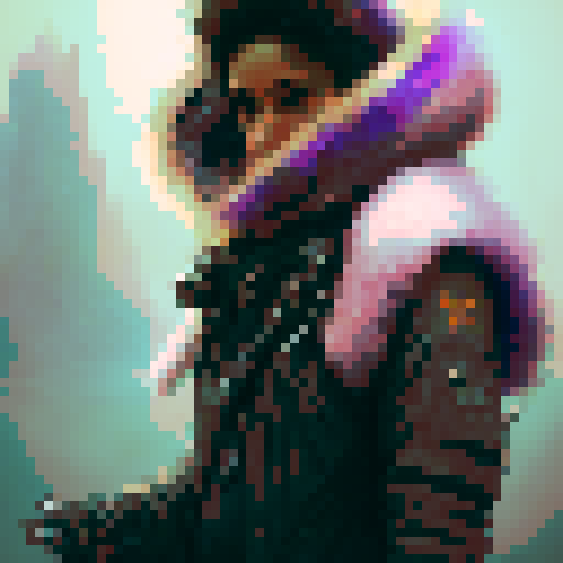 A game logo for "axblade" and make it pixelated