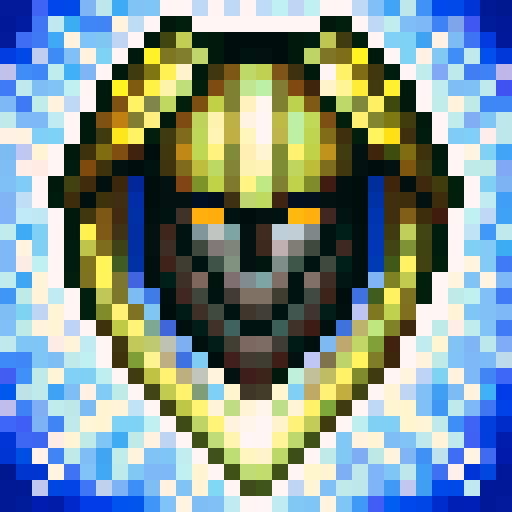 angelic chestplate armor, game icon, 32x32 pixel art, sRGB, skill art, close up, portrait, glowing golden accents, intricate engravings, ethereal wings, radiant halo, shimmering celestial symbols, iridescent gemstones