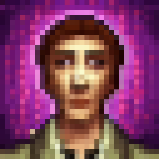 Noir-style detective in a beige coat